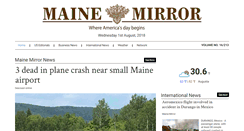 Desktop Screenshot of mainemirror.com